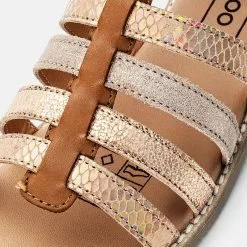 Friboo LEATHER - Riemensandalette - Cognac, Kinder -Günstiges Friboo Geschäft 09f27a1c147a4f51a0afd7ce74d8ce4f