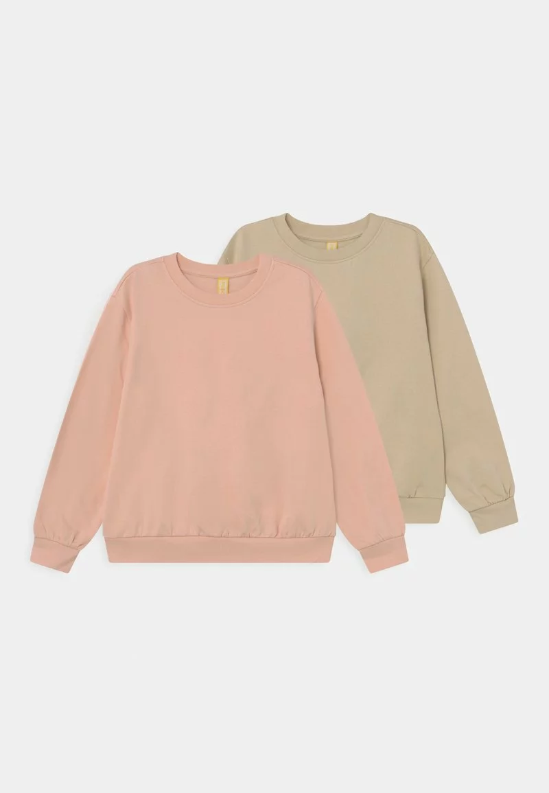 Friboo 2 PACK UNISEX - Sweatshirt - Tan/light Pink 3 Friboo 2 PACK UNISEX - Sweatshirt - Tan/light Pink
