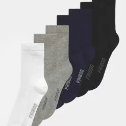 Friboo 7 PACK UNISEX - Socken - Black/dark Blue/grey