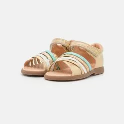 Friboo Riemensandalette - Gold, Kinder -Günstiges Friboo Geschäft 16ff8cbbe7044f9b91b99206a536f76d