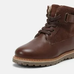 Friboo LEATHER - Schnürstiefelette - Dark Brown, Kinder 13 Friboo LEATHER - Schnürstiefelette - Dark Brown, Kinder -Günstiges Friboo Geschäft 203385e62e944d4494f7b27facbe77a2