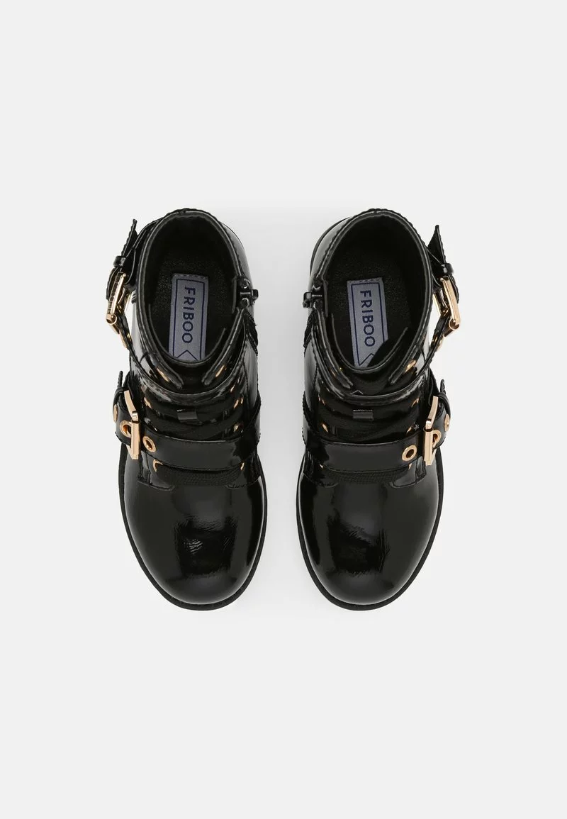 Friboo Schnürstiefelette - Black, Kinder 6 Friboo Schnürstiefelette - Black, Kinder – Bild 4