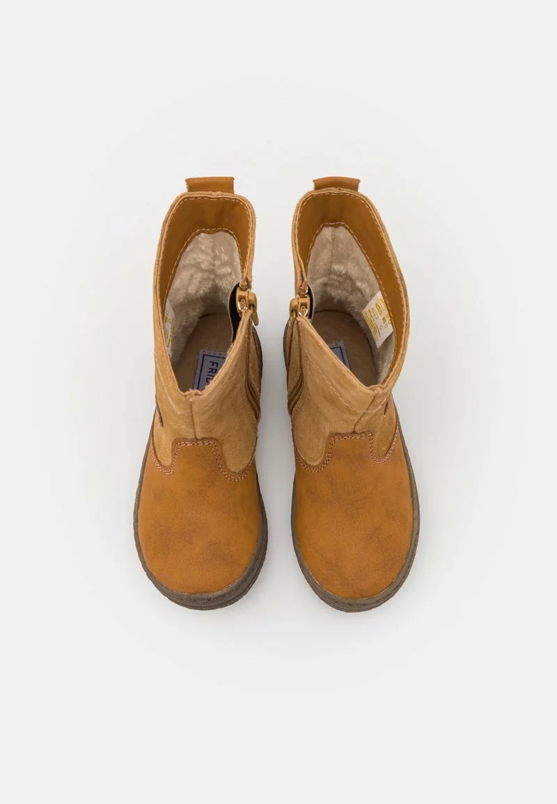 Friboo LEATHER - Stiefel - Cognac, Kinder 6 Friboo LEATHER - Stiefel - Cognac, Kinder – Bild 4