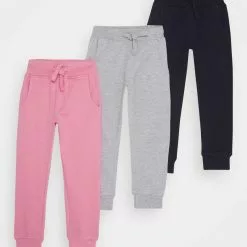 Günstiges Friboo Geschäft 24 Friboo 3 PACK - Jogginghose - Pink/light Grey/dark Blue, Kinder