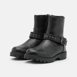 Friboo Cowboy-/Bikerstiefelette - Black, Kinder -Günstiges Friboo Geschäft 3a7df5ac95fc4c92a55cca6d774c4b01