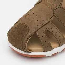 Friboo LEATHER - Riemensandalette - Khaki, Kinder -Günstiges Friboo Geschäft 3bf7d00de61947cc840e6cc265a146fb