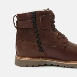 Friboo LEATHER - Schnürstiefelette - Dark Brown, Kinder 15 Friboo LEATHER - Schnürstiefelette - Dark Brown, Kinder -Günstiges Friboo Geschäft 3e9eab98b0d744a086041c46edf283c1