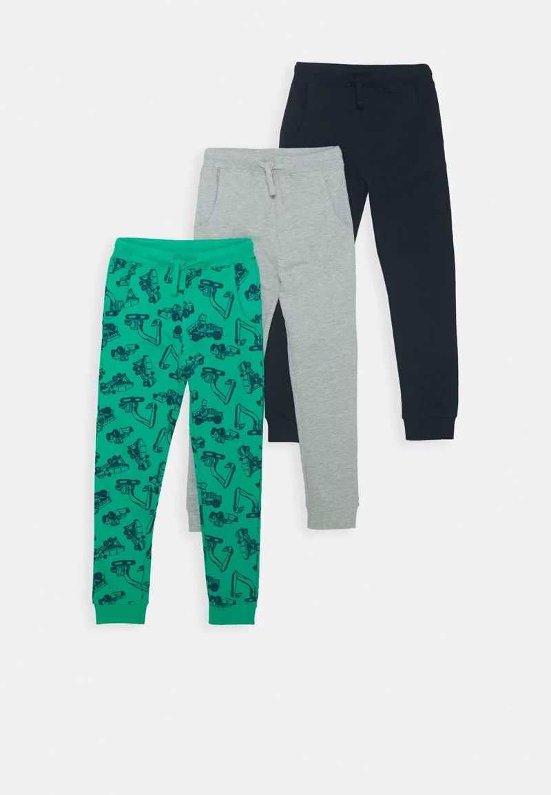 Friboo 3 PACK - Jogginghose - Green/dark Blue/light Grey, Herren 3 Friboo 3 PACK - Jogginghose - Green/dark Blue/light Grey, Herren