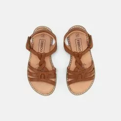 Friboo LEATHER SANDALS - Riemensandalette - Cognac, Kinder -Günstiges Friboo Geschäft 4d3c1948c14241cdb0315039145e8f2b
