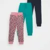 Friboo 3 PACK - Jogginghose - Dark Blue/pink/turquoise, Kinder