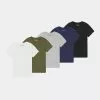 Friboo 5 PACK - T-Shirt Basic - Multi-coloured, Kinder -Günstiges Friboo Geschäft 59401eaa34794129805165b507623928