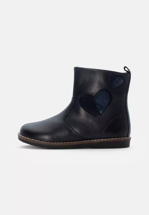 Friboo LEATHER BOOTIES - Stiefelette - Dark Blue, Kinder 7 Friboo LEATHER BOOTIES - Stiefelette - Dark Blue, Kinder -Günstiges Friboo Geschäft 5e1c0f0f0f964c0aa3d154f51e1cf260