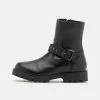 Friboo Cowboy-/Bikerstiefelette - Black, Kinder