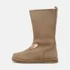 Friboo LEATHER - Stiefel - Taupe, Kinder