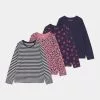 Friboo GIRLS TEE 4 PACK - Langarmshirt - Multi-coloured/pink/dark Blue, Kinder -Günstiges Friboo Geschäft 675d5a03db38441fb2f5fff746b7a66d