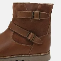 Friboo LEATHER - Stiefelette - Dark Brown, Kinder -Günstiges Friboo Geschäft 6b230ffe36144598b8b5a704b685dbc6