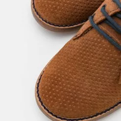 Friboo LEATHER - Sportlicher Schnürer - Brown, Kinder -Günstiges Friboo Geschäft 748bdc721c184743a06b6ee15cf38574