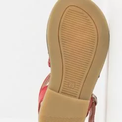Friboo LEATHER - Riemensandalette - Red, Kinder -Günstiges Friboo Geschäft 74ea248a885648d990a63f1a098078f8