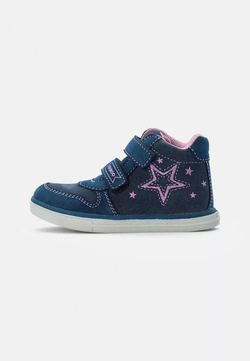 Friboo LEATHER BOOTIES - Sneaker High - Dark Blue, Kinder -Günstiges Friboo Geschäft 772ce3ffb3964f0e9fa245426d0125c4