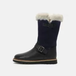 Günstiges Friboo Geschäft 54 Friboo LEATHER - Snowboot/Winterstiefel - Dark Blue, Kinder
