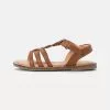 Friboo LEATHER SANDALS - Riemensandalette - Cognac, Kinder -Günstiges Friboo Geschäft 7cbf6ed13e6d469b987c039dc50c78e0