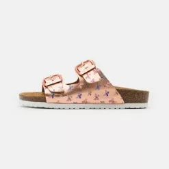 Friboo Pantolette Flach - Rose Gold, Kinder