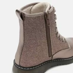 Friboo Schnürstiefelette - Bronze, Kinder -Günstiges Friboo Geschäft 90475f676a1240ce8869b1d5284d5f89