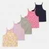 Friboo STRAPPY VEST 5 PACK - Top - Multi-coloured/ Pink/ Yellow, Kinder -Günstiges Friboo Geschäft 982f31f4532540a6a0968130133a48bb