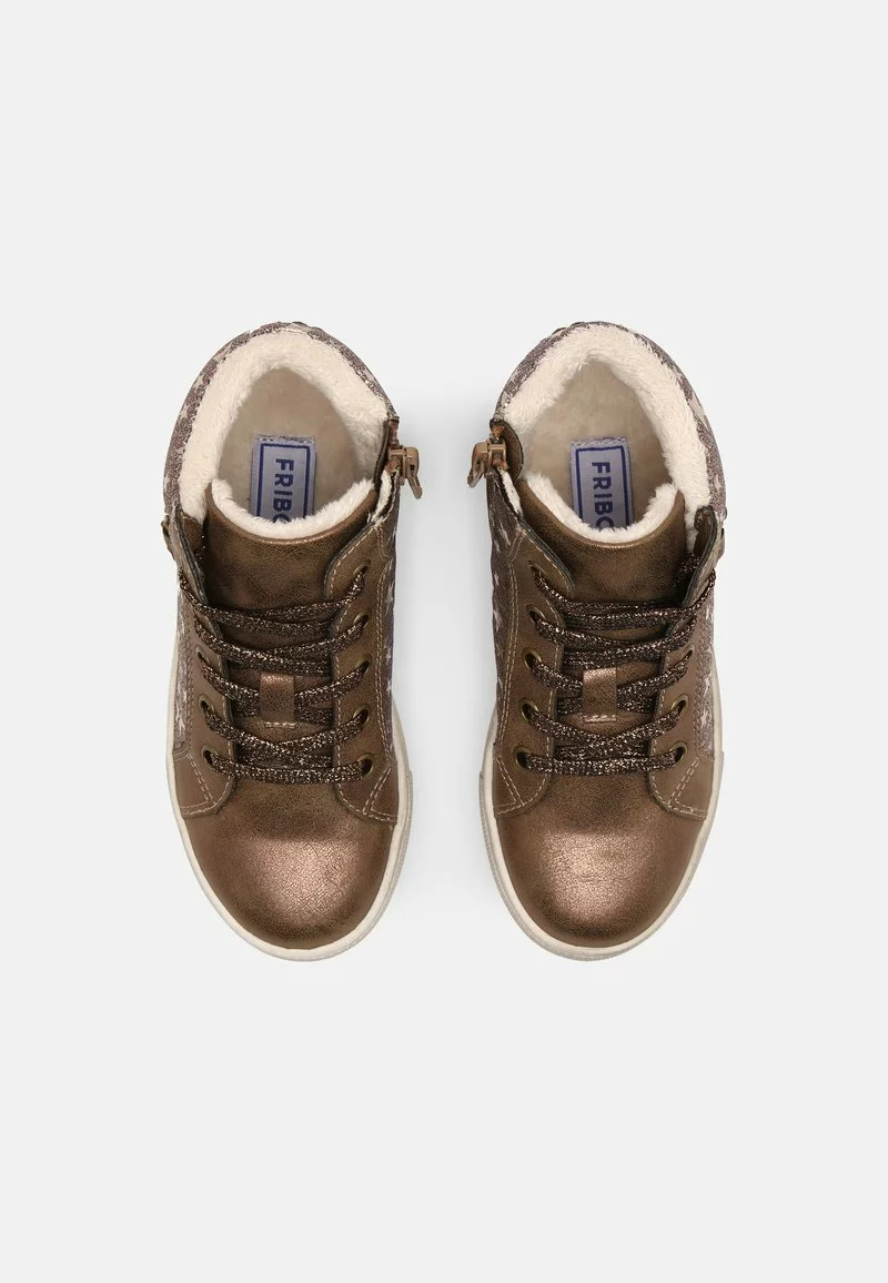 Friboo Sneaker High - Bronze, Kinder 6 Friboo Sneaker High - Bronze, Kinder – Bild 4