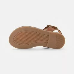 Friboo LEATHER SANDALS - Riemensandalette - Cognac, Kinder -Günstiges Friboo Geschäft a7a1a62286104286bfc2dfa888d95c67