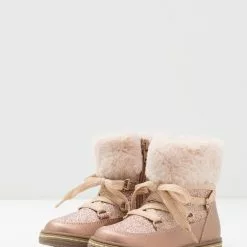 Friboo Schnürstiefelette - Rose Gold, Kinder -Günstiges Friboo Geschäft b02afe69883848fb991a252200692e46