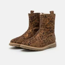 Friboo LEATHER - Stiefelette - Bronze, Kinder -Günstiges Friboo Geschäft b55e8595832d4925a643a380dd40e7c7