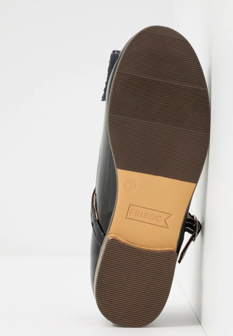 Friboo Riemchenballerina - Black, Kinder 8 Friboo Riemchenballerina - Black, Kinder – Bild 6