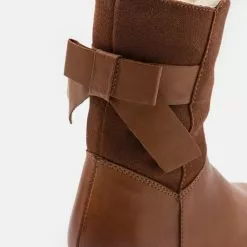 Friboo LEATHER - Stiefel - Cognac, Kinder -Günstiges Friboo Geschäft bfbedf8ea6e149f8812a87ad4ffc72dd