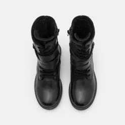 Friboo LEATHER - Schnürstiefel - Black, Kinder 24 Friboo LEATHER - Schnürstiefel - Black, Kinder -Günstiges Friboo Geschäft c620674e6e1a446e8a33de9620dbc09a