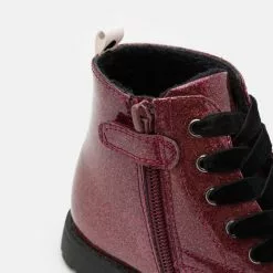 Friboo Schnürstiefelette - Bordeaux, Kinder -Günstiges Friboo Geschäft e4182bae5eea4a229df280122969aa06