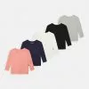 Friboo GIRLS TEE 5 PACK - Langarmshirt - White/ Grey/pink, Kinder -Günstiges Friboo Geschäft e9d5f00a598d44e9a6c0773466b77931