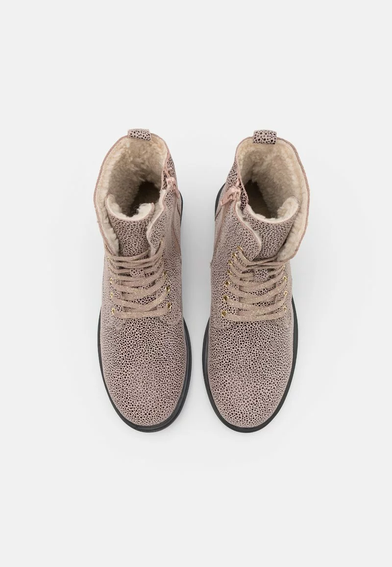 Friboo LEATHER - Schnürstiefelette - Pink, Kinder 6 Friboo LEATHER - Schnürstiefelette - Pink, Kinder – Bild 4