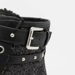 Friboo Schnürstiefelette - Black, Kinder -Günstiges Friboo Geschäft fb4bcf1bc5b44e92bda2544cc97d364e